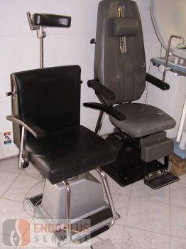 Gégészeti szék motoros, használt orvosi műszer