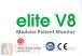 EDAN Elite V8 moduláris betegőrző monitor