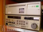 Sony printer, VHS magnó, használt orvosi műszer